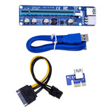 A Ver008c Pcie Riser Cartão Usb