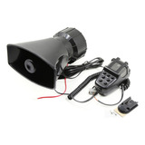 A1 Polícia De Alarme De Tom 110db Sirene Megafone 7 Buzina