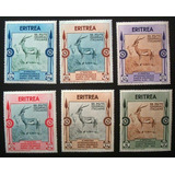 A2312 Eritréia Yvert N 212 7 Antílope Série Completa Nn