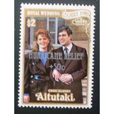 A3862 Aiututaki Casal Real Yvert N 460 Fecho Nnn