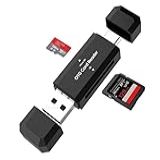 A3vsbr Leitor Tipo Pen Drive Não Possui Memória Interna Adaptador Conector Otg USB E Type C Cartão Micro Tf Sd Xc Hc