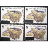 A4887 Caxa Rússia Urso Polar Fauna Série Completa Nnn