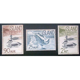 A6058 Islândia Fauna Pássaros Yvert N 294 5 298 N