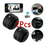 A9 Wifi Monitoramento E Segurança Mini Câmera Espiã 2pcs