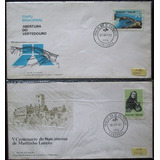 A9068 Brasil 2 Fdc s De 1983 Diferentes N s 280 E 281 Com Ca