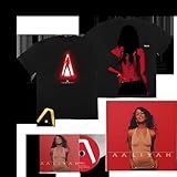 Aaliyah CD BOX SET M Oversize Item Split Boxed Set Sticker With T Shirt Medium Shirt 