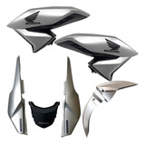Aba Tanque Titan 160 2022 Prata Paralama Rabeta Fan 160
