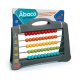 Abaco 50 Contador Plastico Escolar C 50 Bolinhas Elka 1001