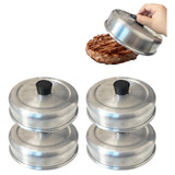 Abafador De Hambúrguer Tampa Para Abafar 16 Cm Kit Com 4