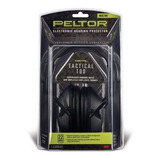 Abafador Eletrônico Peltor 3m Sport Tactical 100 Cor Preto