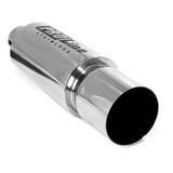 Abafador Esportivo Inox Ponteira Reta 3 5 Polegada Universal