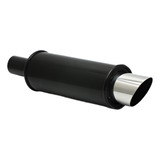 Abafador Esportivo Turbinho Com Ponteira Inox 3 Polegadas