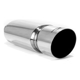 Abafador Oval Inox Com Ponteira Chanfrada Fiat Marea Rc488