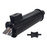 Abafador Turbinho Esportivo Universal Ponteira Cromada Kit