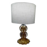 Abajur De Murano Âmbar Labone Com Cúpula