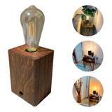 Abajur De Quarto Luminária De Mesa Retro Vintage Rustica
