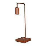 Abajur Luminaria De Mesa Estilo Retrô Ideal Para Escritório Home Office Sala Quarto Cobre