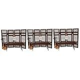 Abaodam 12 Peças Ornamentos Antigos Decoração De Casa Instrumentos Musicais Modelo De Ventilador De Estilo Chinês Guzheng Casa Minúscula Modelos Mini Ventilador Chinês Modelo De Fã Chinês