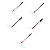 Abaodam 5 Unidades Chip Stick Rake De Fichas De Poker Roleta Acessórios Para Fichas De Pôquer Ferramentas Moeda Coletor De Chips Ancinho De Fichas Metal Colecionador Putter