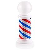 Abaodam Sinais De Plástico Branco Reutilizável Barbeiro Luz Salão De Cabeleireiro Poste De Barbearia Poste Luz De Barbearia Poste De Barbeiro Fornecimento De Postes De Barbeiro Equipamento De Barbeiro