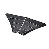 Aberturas De Asa De Carro Adequadas Para Ford Focus RS MK2 Estilo Grade De Fluxo De Ar Acabamento De Ventilação Preto Brilhante