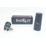 Abraçadeira Barkley Clarinete Couro Ressonador Niquelado