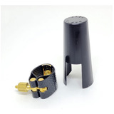 Abraçadeira Boquilha Com Ressonador P Sax Soprano Free Sax