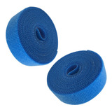 Abraçadeira Dupla Face Para Cabos 3mts X 20mm Azul 02rolos 