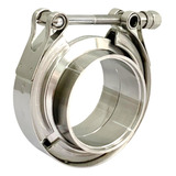 Abraçadeira Escapamento V band Inox 2 Polegadas C Flanges