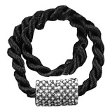 Abraçadeira Infinity Com Imã Preto