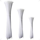Abraçadeira Presilha Nylon 10 20 30 Cm Enforca Gato Branca