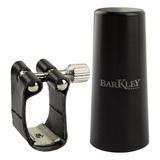 Abraçadeira Sax Alto Boquilha Metal Dukoff Couro Barkley