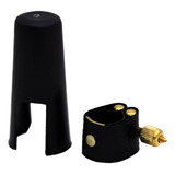 Abraçadeira Sax Alto C Ressonador Free Sax Boquilha Metal