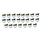 Abraçadeira Simplex 11 A 13mm Aço Carbono C 25 Unidades