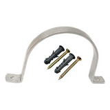 Abracadeira Tipo U 150mm Aluminio Kit C 6 Pcs C paraf bucha