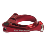 Abraçadeira Token Shark Tail 34 9mm C Blocagem Vermelha