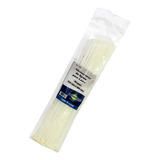 Abraçadeiras De Nylon Para Lacre Brancas 3 6mm X 400mm