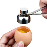 Abridor Cortador De Ovo Cru Cozido Aço Inox Premium Clink