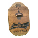 Abridor De Garrafa De Parede Budweiser De Parede