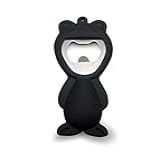 Abridor De Garrafa De Silicone Preto MOZCADA