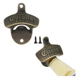 Abridor De Garrafa Parede Metal Cerveja Bar Vintage Corona