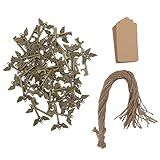 Abridor De Garrafas 50 Peças Abridores De Garrafa Chave Vintage Abridor De Garrafa Forma De Chave Bonita Abridor De Vinho Saca Rolhas De Cerveja Com Etiqueta Para Presentes De Festa De Casament