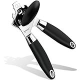 Abridor De Latas Com Abridor De Garrafas De Duas Extremidades Abridor De Latas Manual IPOW Com ímã Borda Lisa Resistente Botão De Giro Fácil Abridor De Latas Seguro De Corte Suave E Fácil