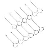 Abridor De Latas De Aço Abridor De Tinta Multifuncional Abridor De Garrafas 12pcs