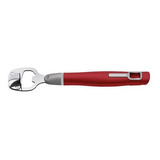 Abridor De Latas Tramontina Verano Lâmina Aço Inox Vermelho