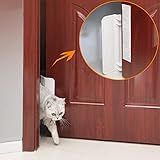 Abridor De Porta Automotivo Para Animais De Estimação Porta De Cachorro Com Trava Automática Abridor Automático De Portão Para Cães E Gatos Porta De Animal De Estimação Para Quarto E Banheiro