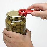 Abridor De Potes De Palmito Pepinos Vidros E Conservas Kitchen Craft Leaver Cor Vermelha