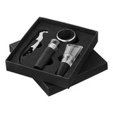 Abridor De Vinho Kit Completo Para Sommeliers Em 4 Peças