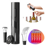 Abridor Vinho Saca Rolhas Elétrico Automático Pilhas Brinde