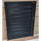 Abrigo Alçapão 60cm X 60cm Alumínio Preto